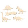 Dřevěný kolotoč na dotvoření (Wählen Sie eine Variante Dinosauři)