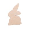 Dekorativer Hase aus Holz 17 cm