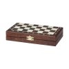 Kleines magnetisches Schachspiel aus Holz