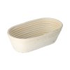 Ovaler Rattan-Brotkorb 26 x 13 x 9 cm