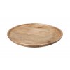 Serviertablett aus Mangoholz – 30 cm