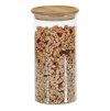 Glasgefäß mit Bambusdeckel – 1200 ml
