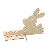 Osterständer für 4 Eier mit Hase