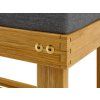 58687 2 akaciovy botnik se sedakem 90 x 30 x 48 cm