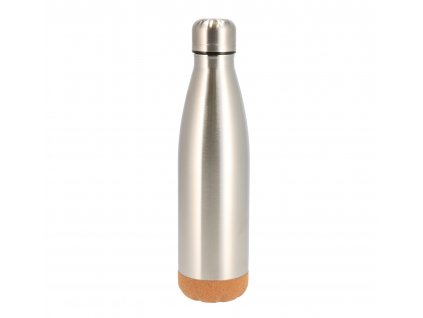 Rozsdamentes acél termosz parafa talppal 500 ml