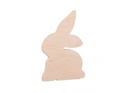 Dekoratív fanyúl 17 cm