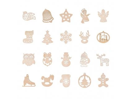 5247 2 kolekce vanocnich ozdob 20 ks