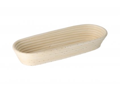Rattan kenyérkelesztő kosár, ovális  43x16x7 cm