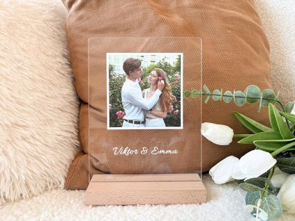 Fénykép akrilüvegre állvánnyal