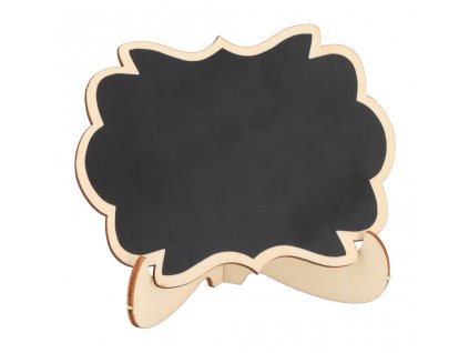 Faállvány névtáblával - 24 ks