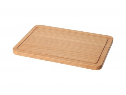Bükk vágódeszka vízelvezető csatornával 30 x 20 cm