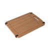Bambusz csúszásmentes vágódeszka - nagy