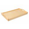1179 4 dreveny servirovaci stolek do postele 50x30 cm