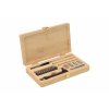 Szerszámkészlet bambuszdobozban
