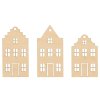 Skandináv stílusú házak  - 3 db/ készlet
