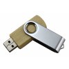 Fa USB meghajtó rozsdamentes acélból 16GB