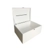 Boríték gyűjtő láda 35 x 25 x 18,5 cm - fehér