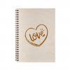 8379 7 dreveny blok a5 love