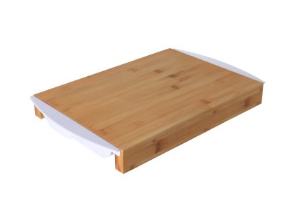 Bamboe snijplank met 2 lades
