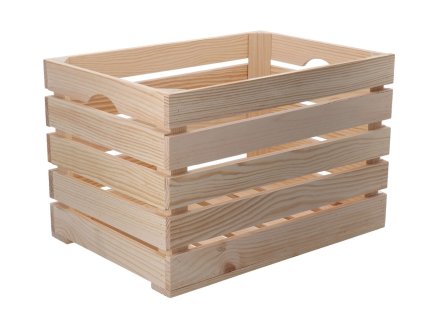 Houten kist 46 x 32 x 30 cm