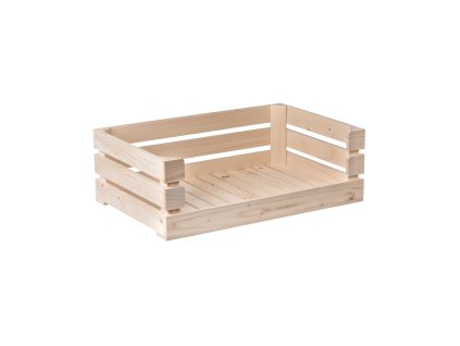 Houten kist open 60 x 39 x 20 cm