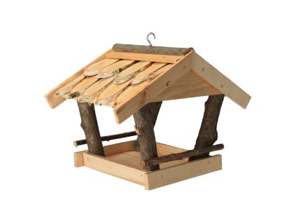 Houten vogelvoederhuisje