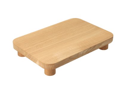 Houten serveerplank op poten