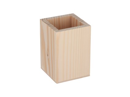 Vierkante houten standaard