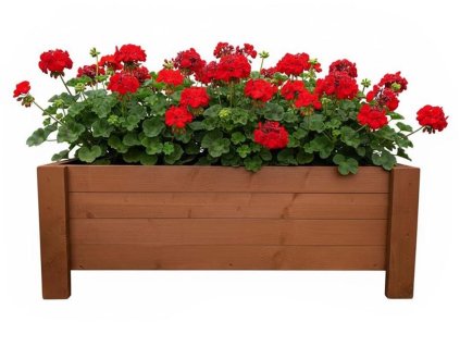 Houten kist 120 cm - teak