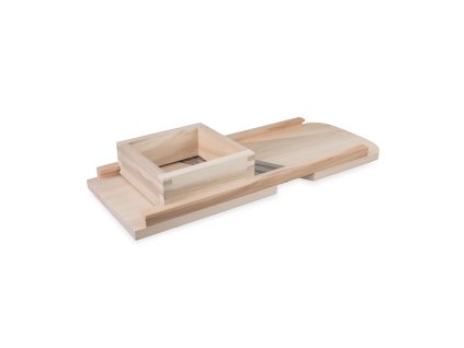 Koolrasp 3 messen met frame