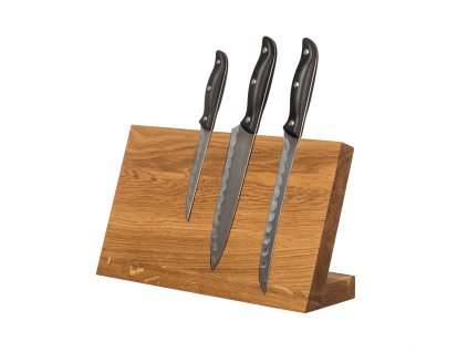 Magnetisch eikenhouten messenblok