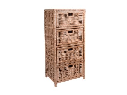 Rieten ladekast naturel I