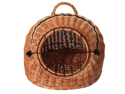 Kattenmand van riet, naturel