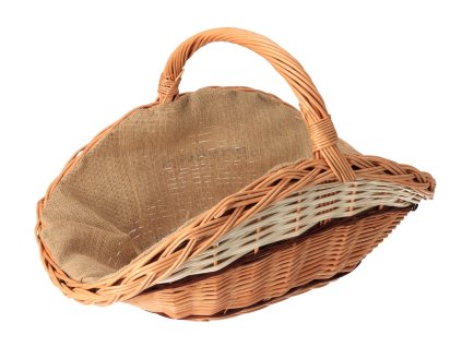 Rieten houtmand, licht