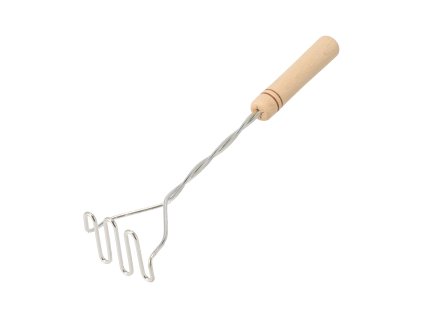 Spiraalvormige aardappelstamper