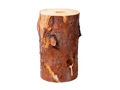 Zweeds vuur met schors