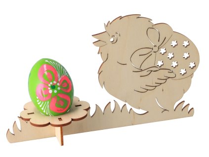 Paas eierdop voor 1 ei met kuiken