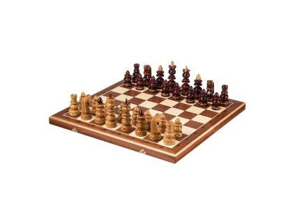 7281 5 velke drevene sachy 58x58 cm