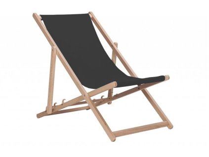 Houten ligstoel, grafiet