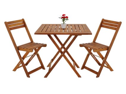 Balkonset van acaciahout