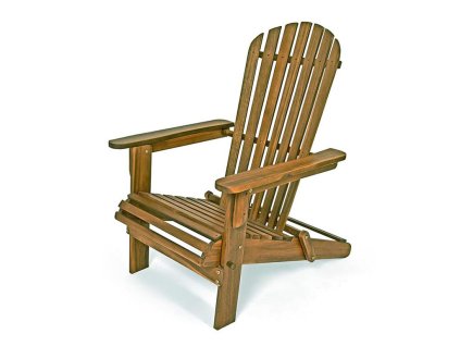 Opklapbare stoel van acaciahout