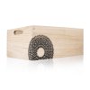 Houten kist met mandala 26 x 16 x 11 cm