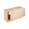 Houten tissuedoos met uitschuifbare bodem