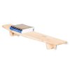Houten wandplank 90 cm