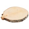 Houten schijf van berkenstam 24-28 cm