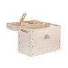 Houten kist met deksel V