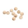Houten rijgkralen 1,6 cm – 10 stuks