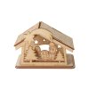 Houten kerststal VII