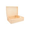 Houten doos met deksel 40 x 30 x 14 cm