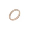 Houten armband rond, 1 cm
